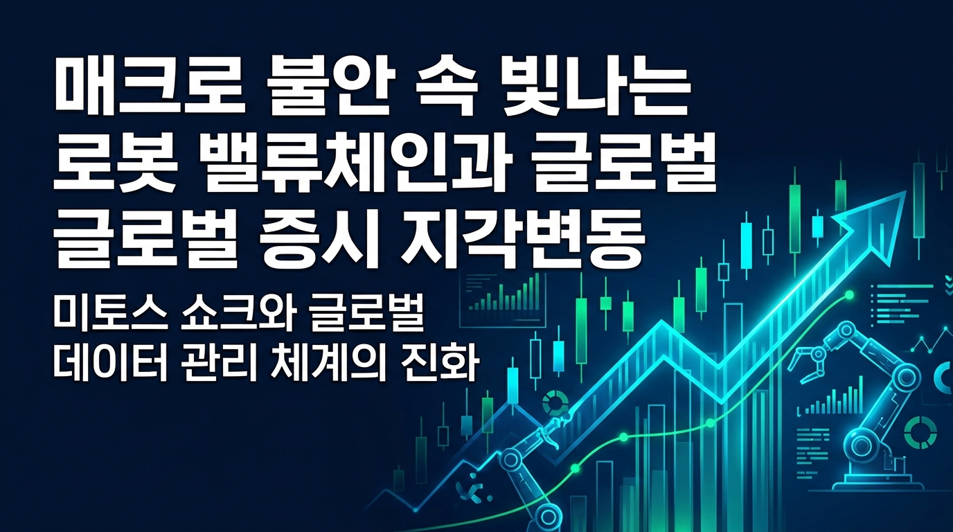 매크로 불안 속 빛나는 AI 로봇 밸류체인과 글로벌 증시 지각변동