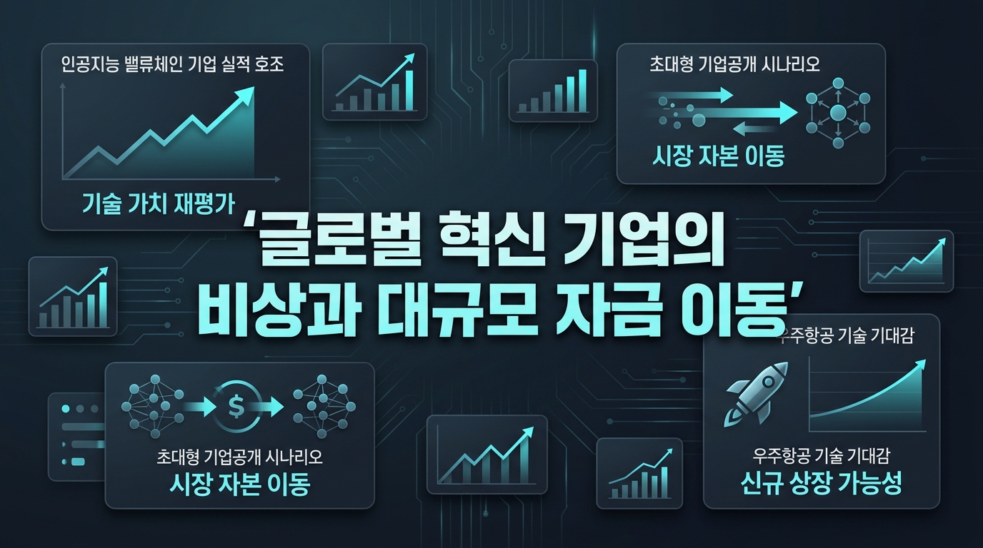 글로벌 혁신 기업의 비상과 대규모 자금 이동