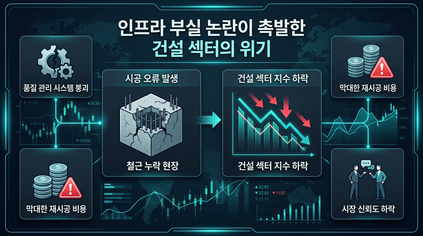 인프라 부실 논란이 촉발한 건설 섹터의 위기