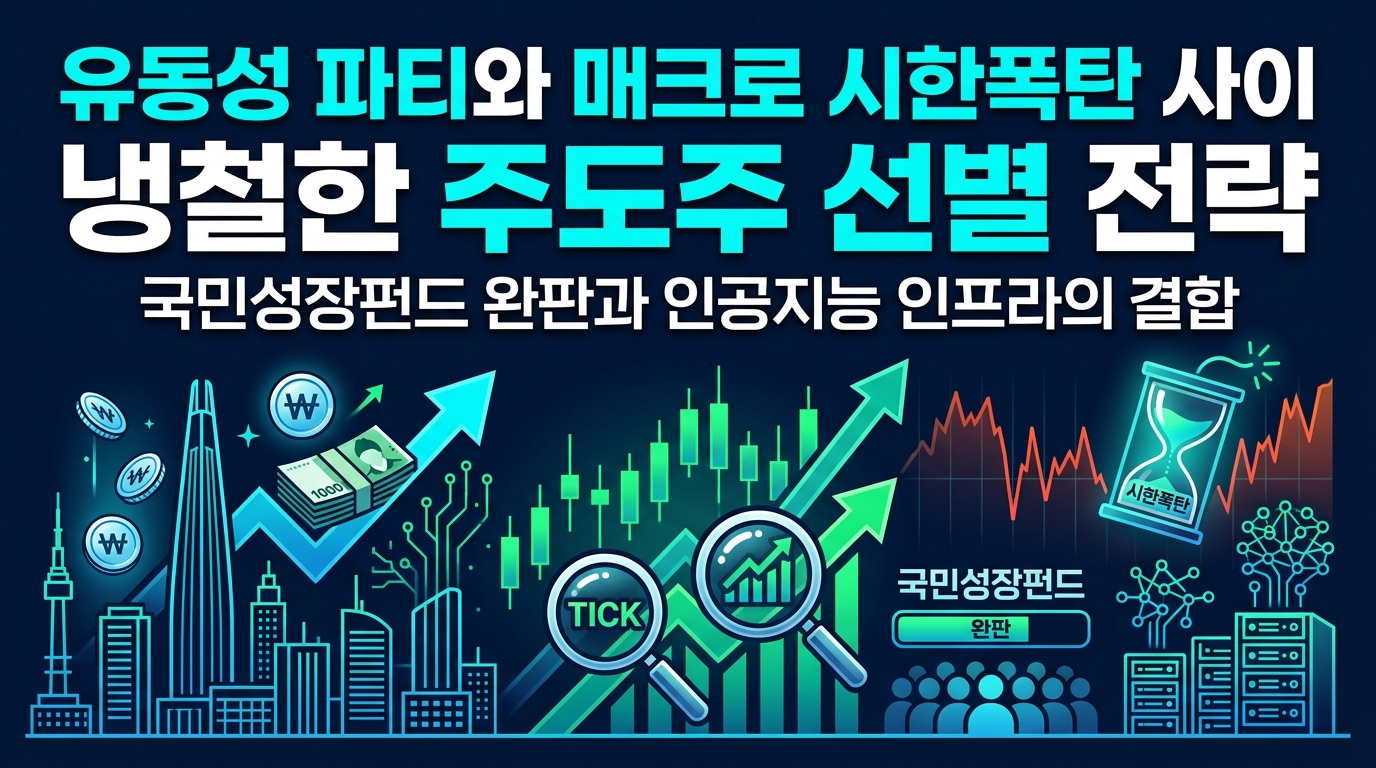 유동성 파티와 매크로 시한폭탄 사이, 냉철한 주도주 선별 전략