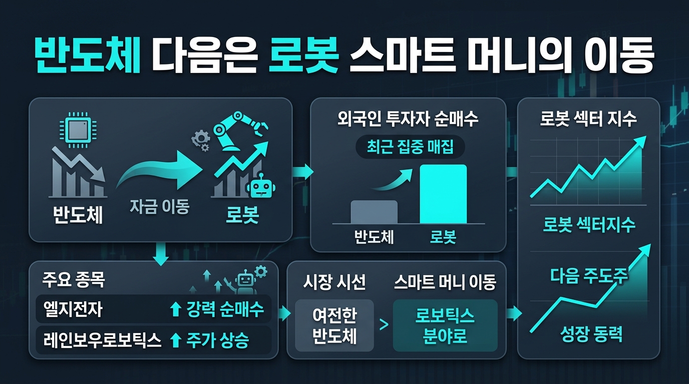 반도체 다음은 로봇, 스마트 머니의 이동