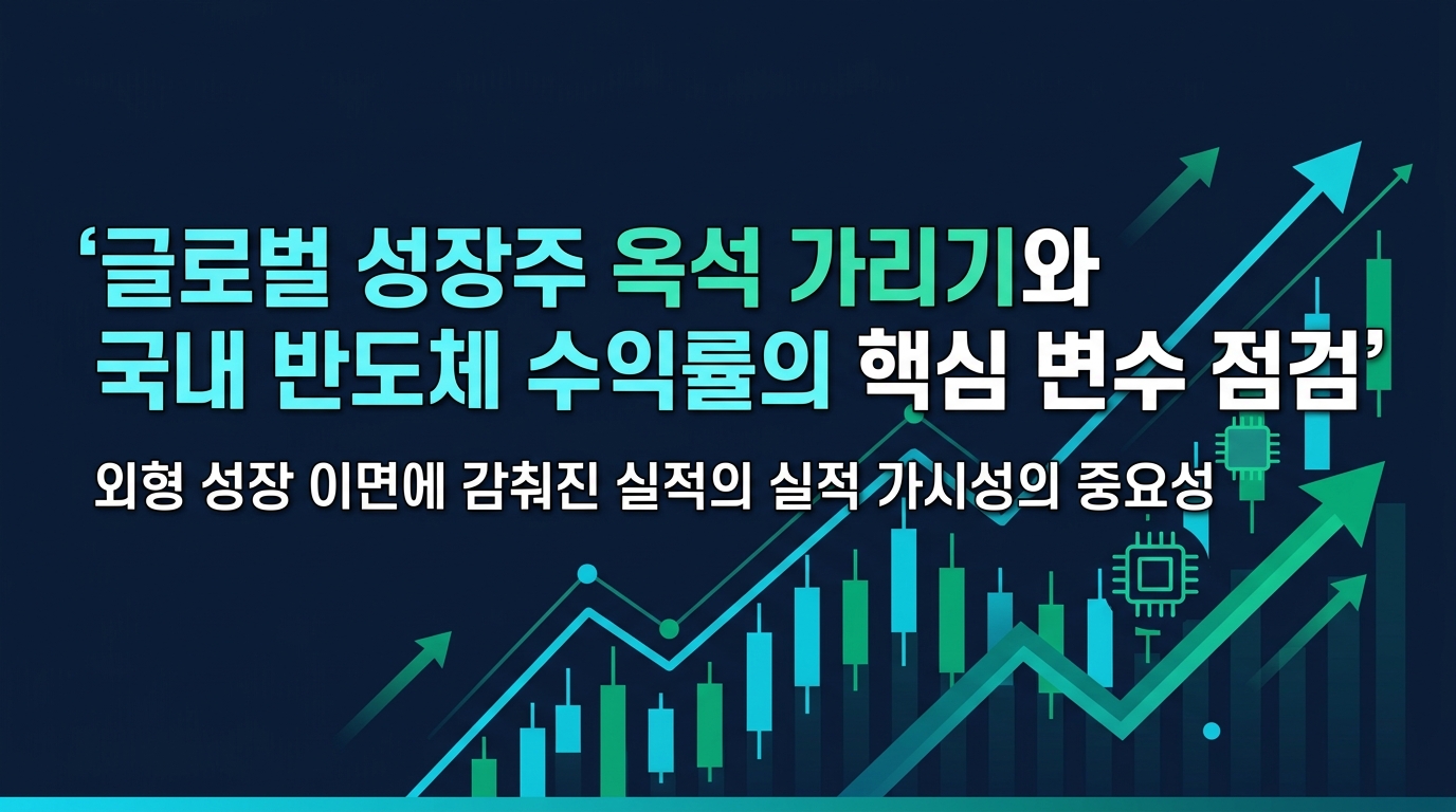 글로벌 성장주 옥석 가리기와 국내 반도체 ETF 수익률의 핵심 변수 점검
