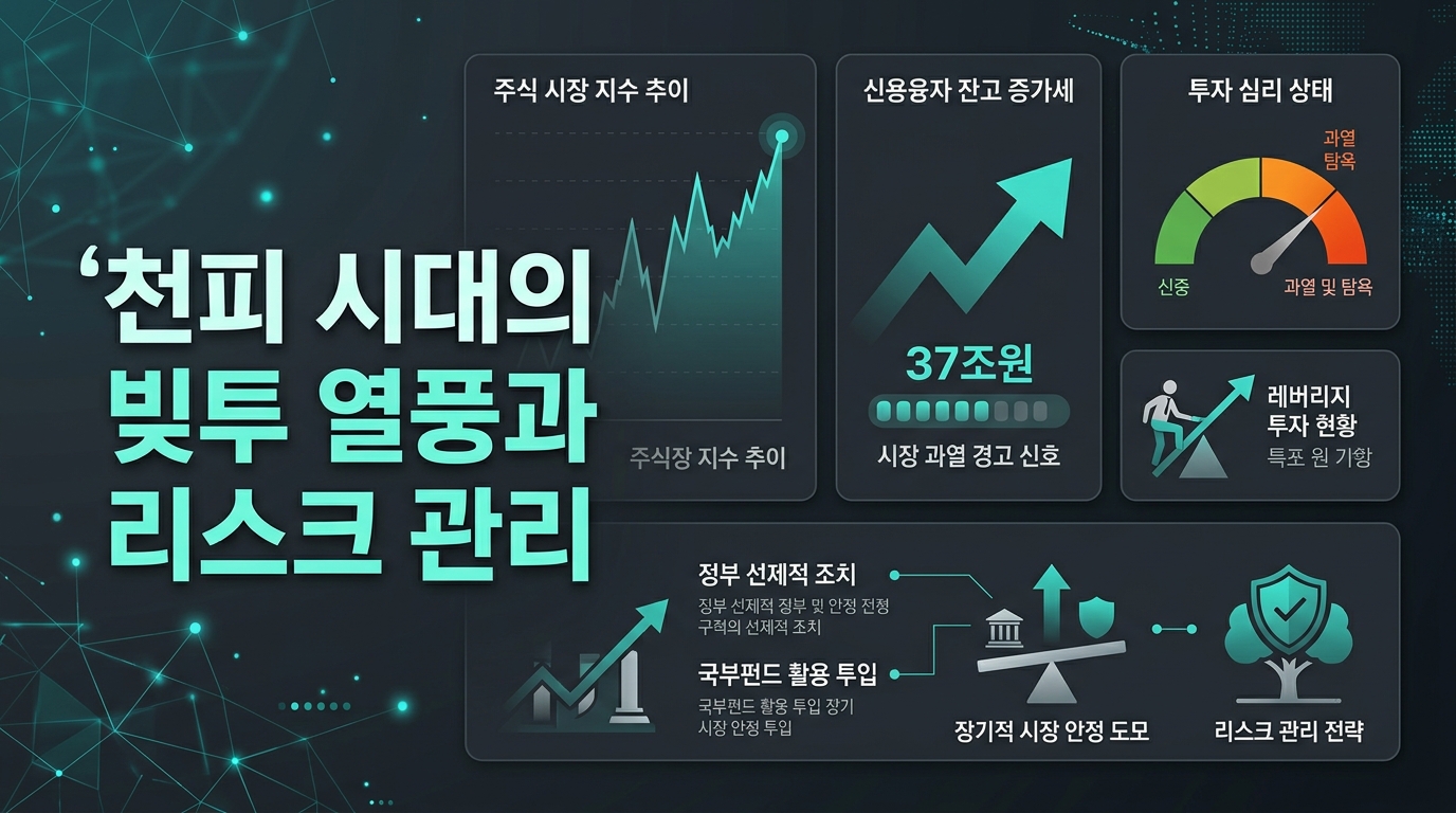 8천피 시대의 빚투 열풍과 리스크 관리