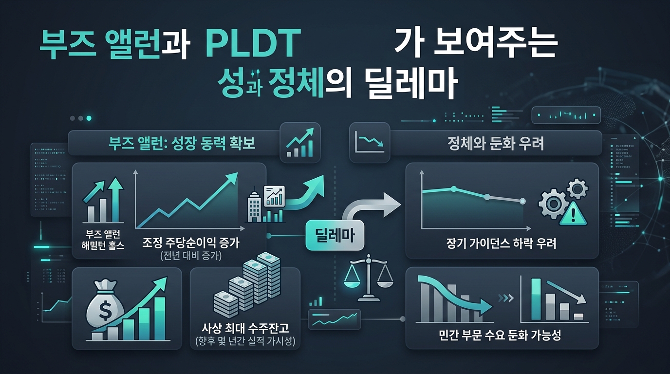 부즈 앨런과 PLDT가 보여주는 성장과 정체의 딜레마