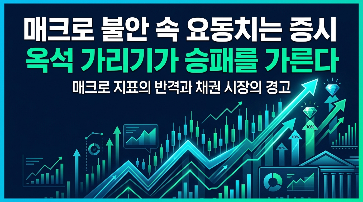 매크로 불안 속 요동치는 증시 옥석 가리기가 승패를 가른다