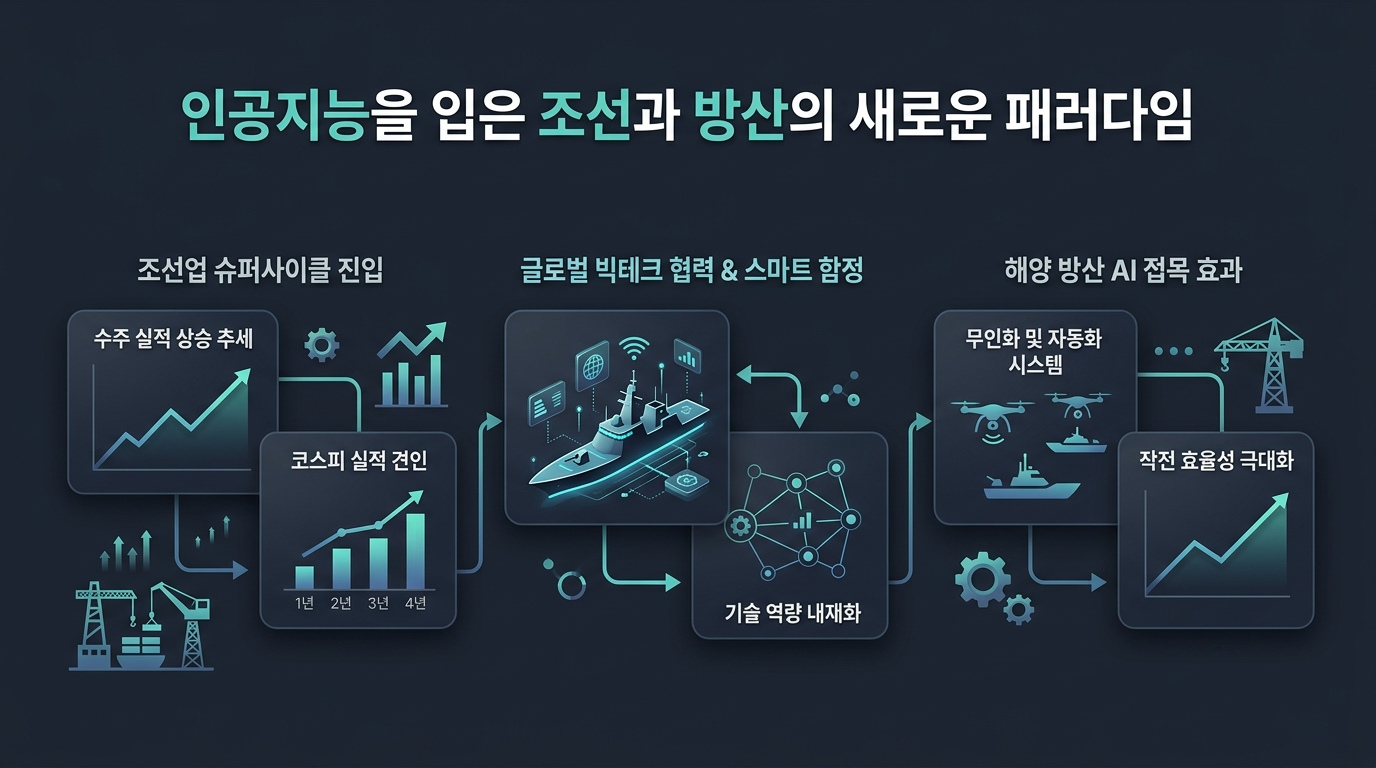 인공지능을 입은 K조선과 방산의 새로운 패러다임