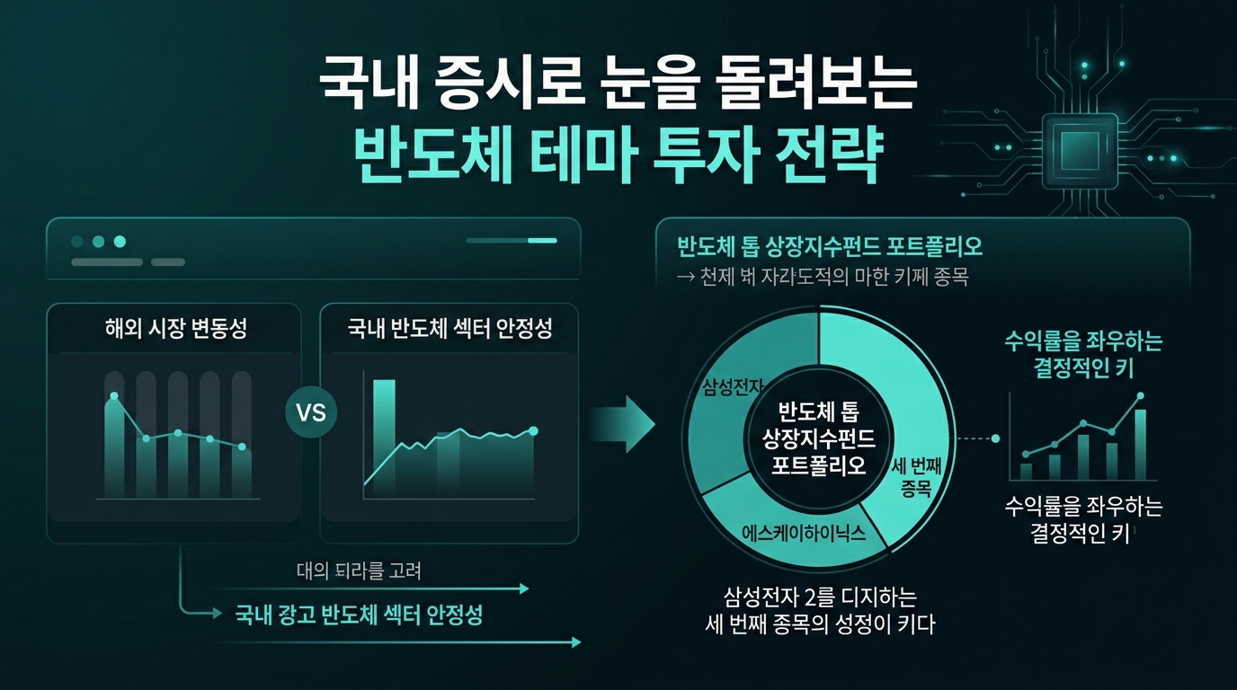국내 증시로 눈을 돌려보는 반도체 테마 투자 전략