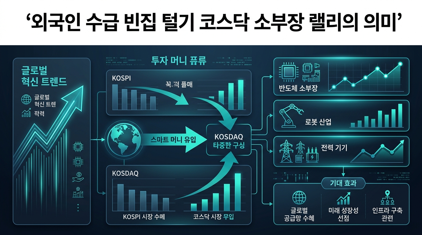 외국인 수급 빈집 털기 코스닥 소부장 랠리의 의미