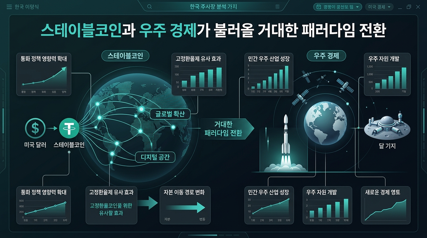 스테이블코인과 우주 경제가 불러올 거대한 패러다임 전환