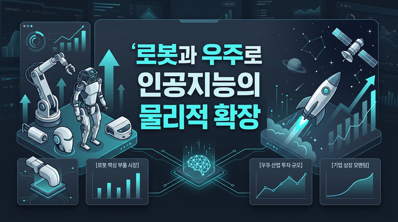 로봇과 우주로 뻗어나가는 인공지능의 물리적 확장