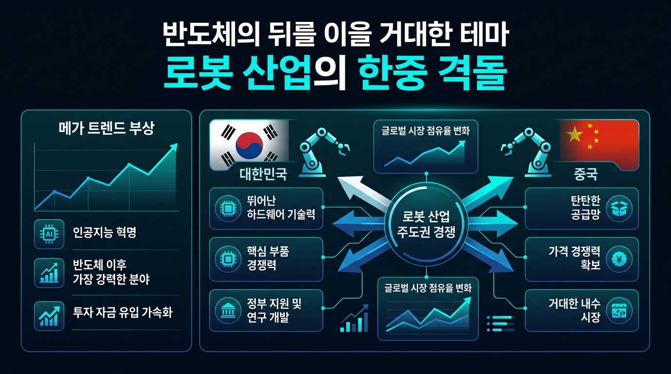 반도체의 뒤를 이을 거대한 테마, 로봇 산업의 한중 격돌