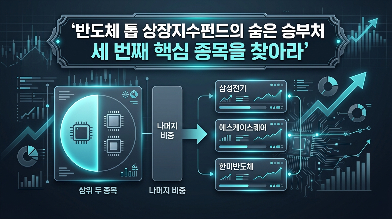반도체 톱2 상장지수펀드의 숨은 승부처 세 번째 핵심 종목을 찾아라
