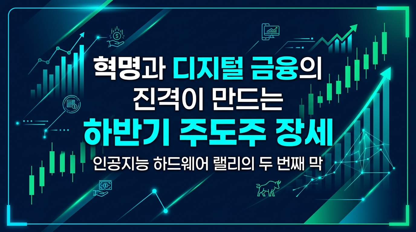 AI 혁명과 디지털 금융의 진격이 만드는 하반기 주도주 장세