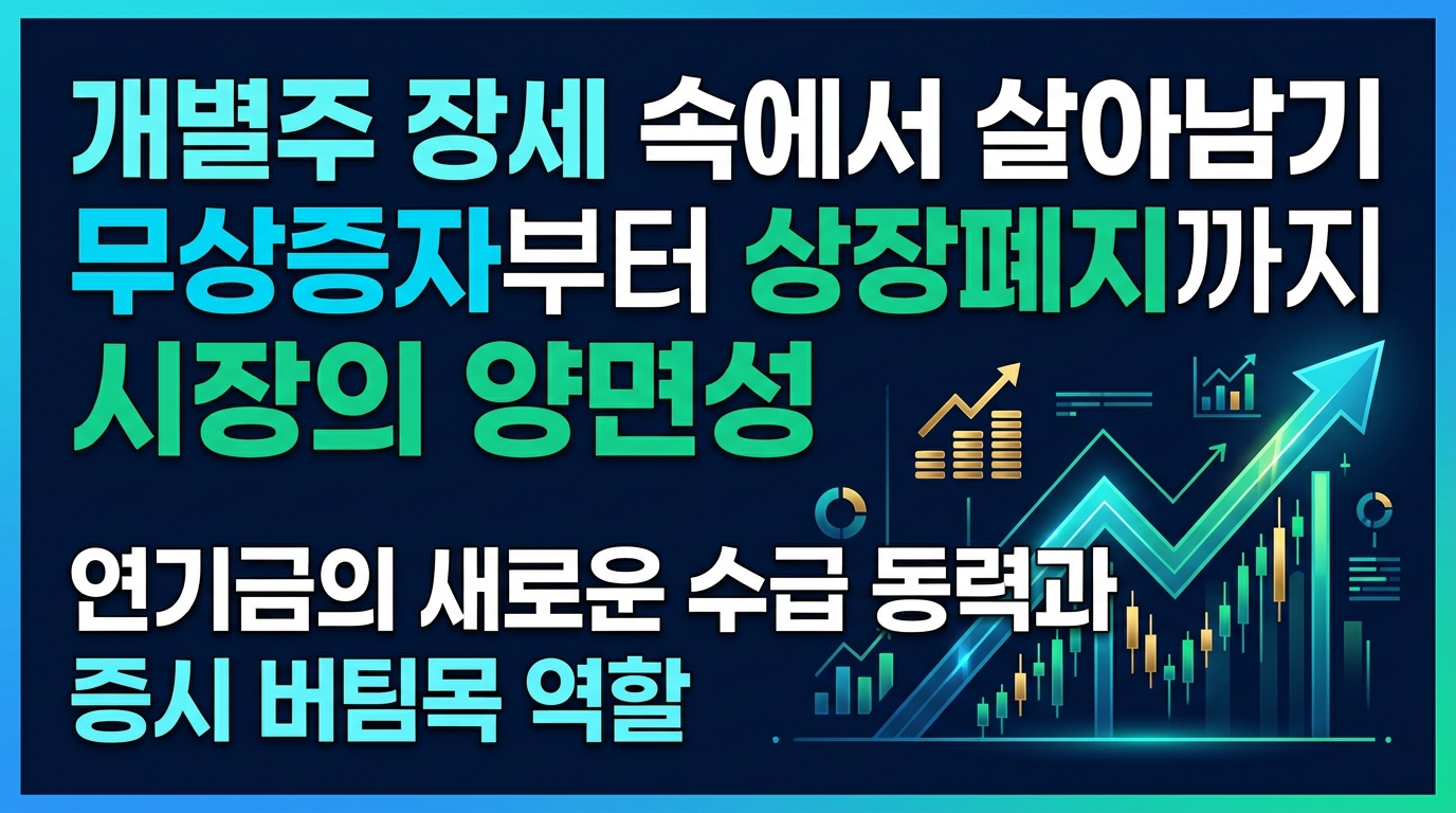 개별주 장세 속에서 살아남기: 무상증자부터 상장폐지까지 시장의 양면성