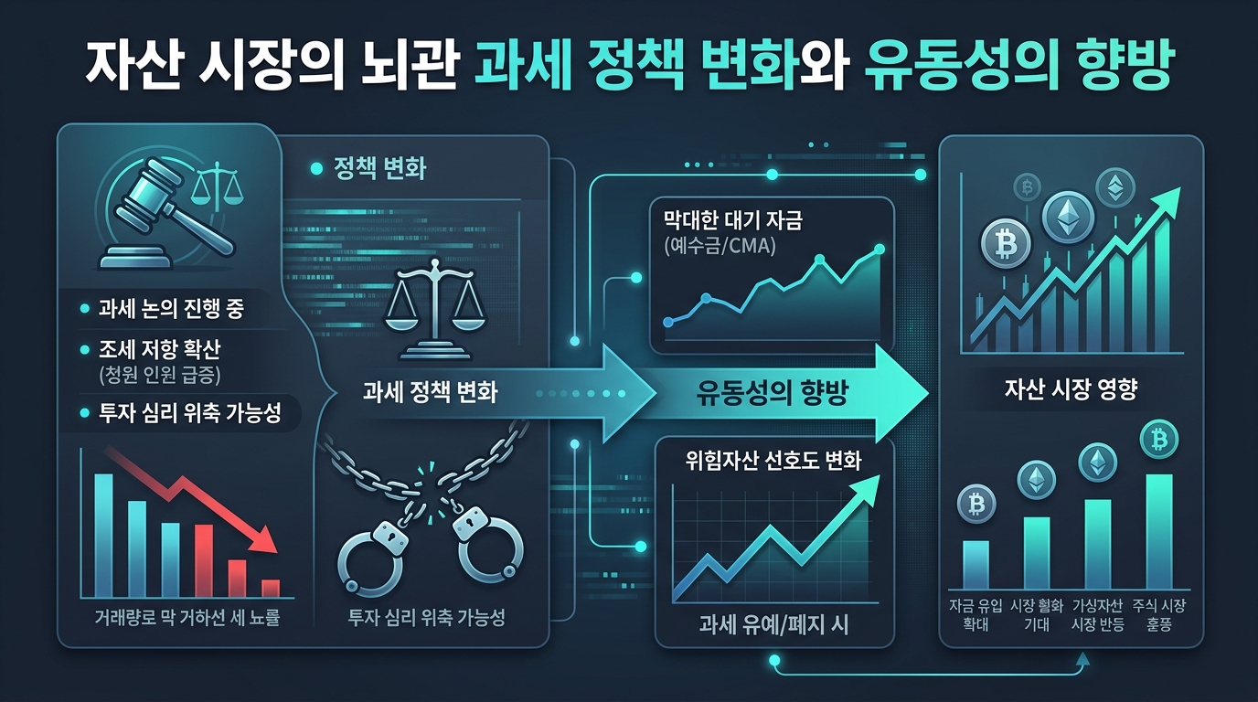자산 시장의 뇌관, 과세 정책 변화와 유동성의 향방