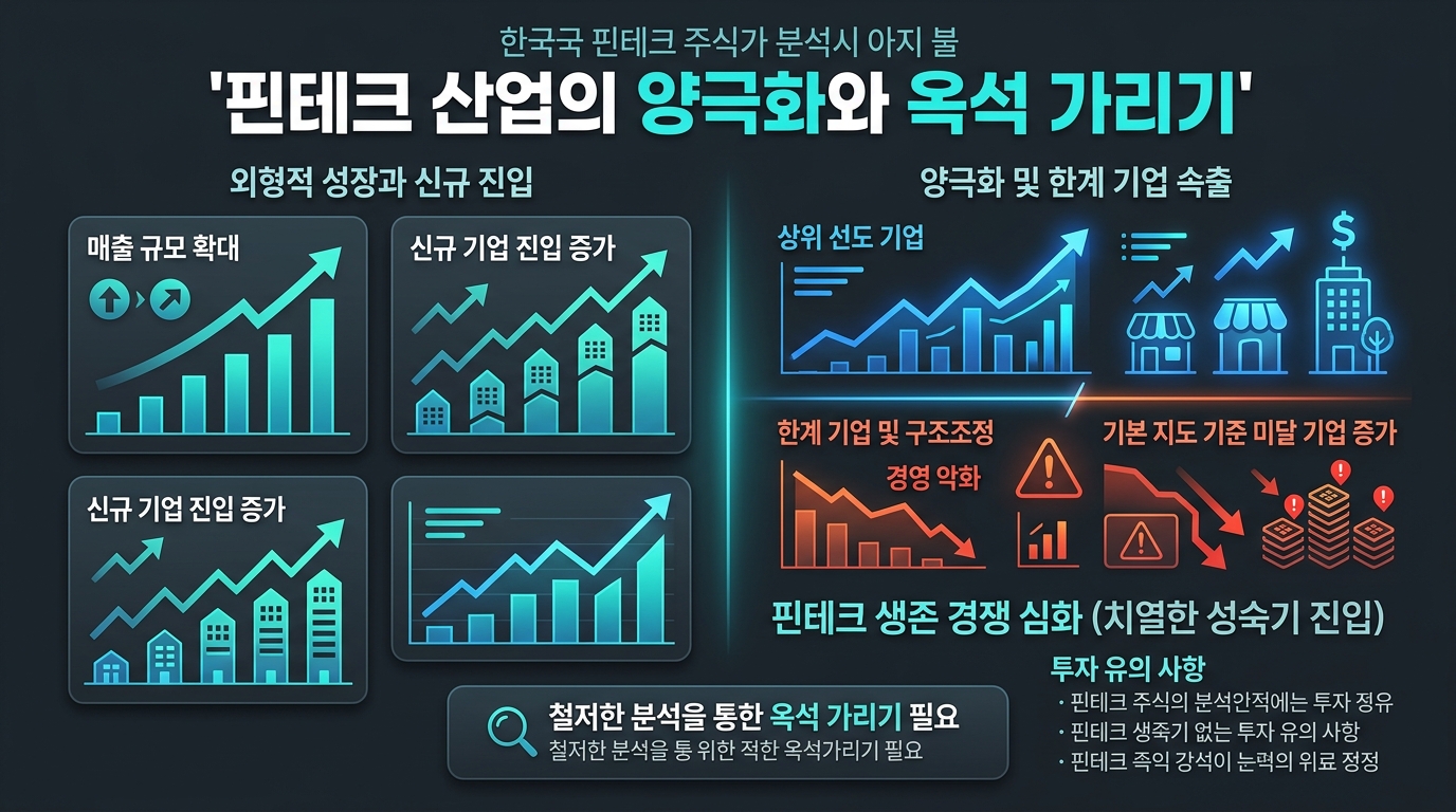 핀테크 산업의 양극화와 옥석 가리기