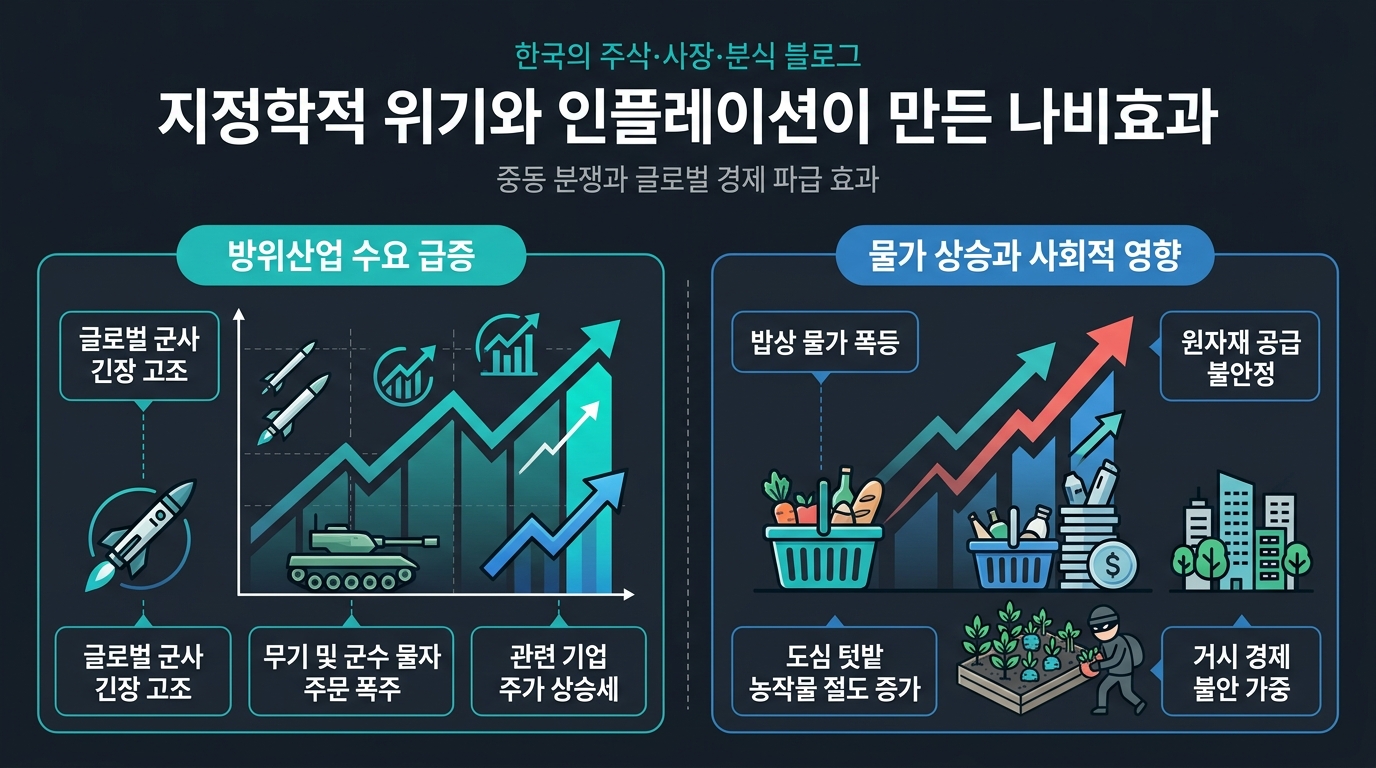 지정학적 위기와 인플레이션이 만든 나비효과