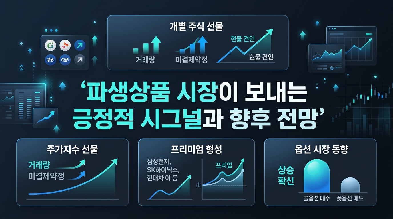 파생상품 시장이 보내는 긍정적 시그널과 향후 전망
