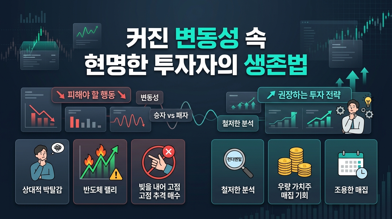 커진 변동성 속 현명한 투자자의 생존법