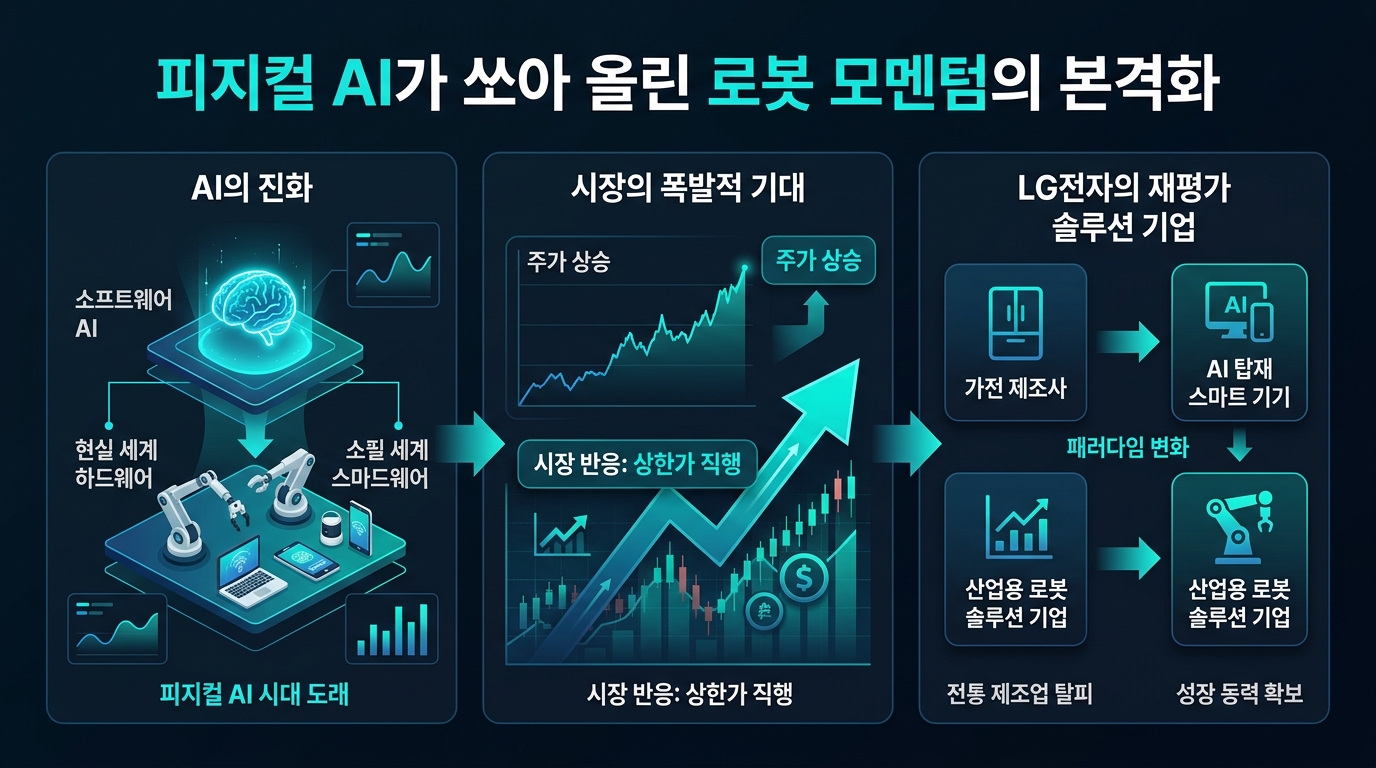 피지컬 AI가 쏘아 올린 로봇 모멘텀의 본격화