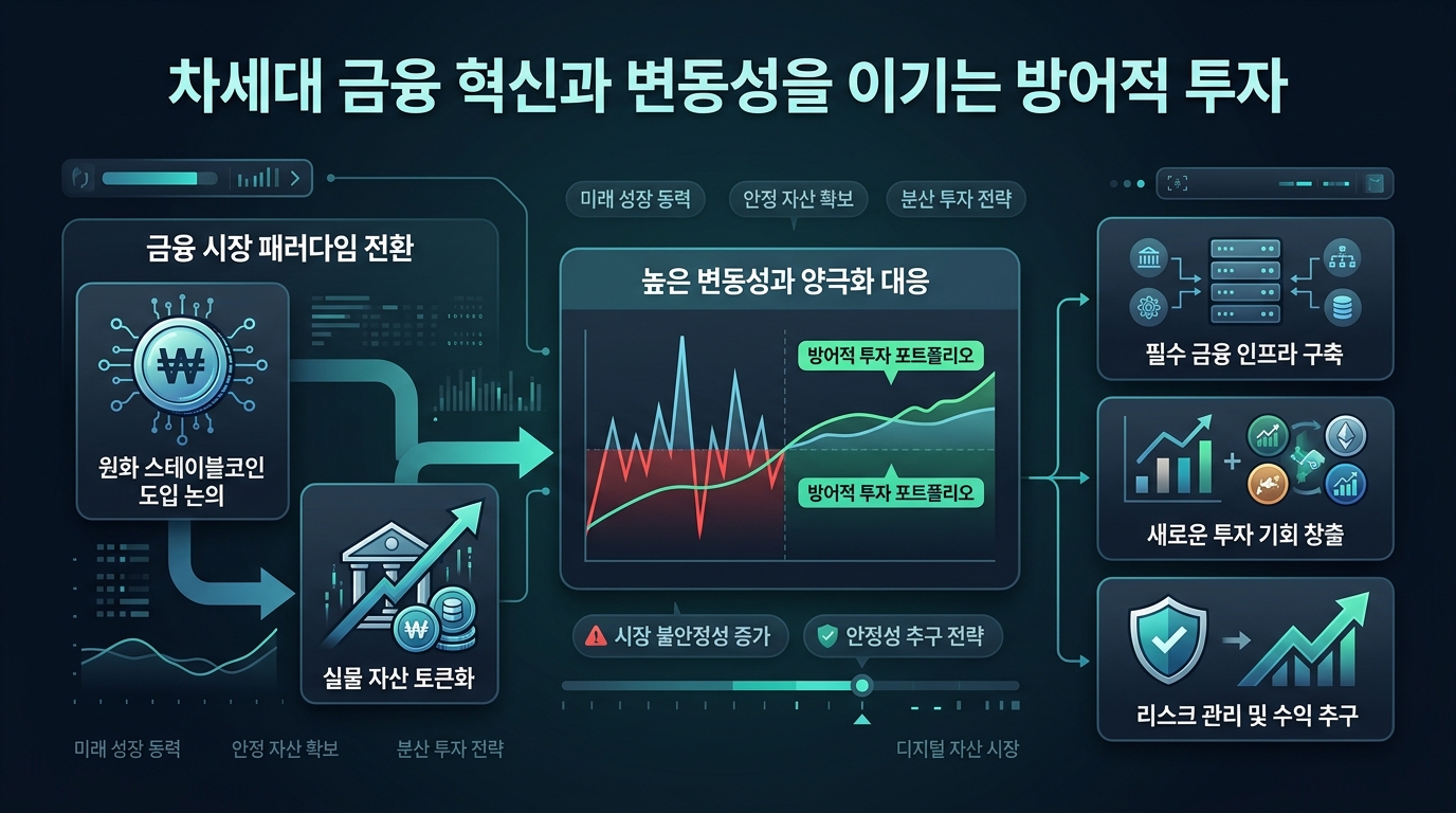 차세대 금융 혁신과 변동성을 이기는 방어적 투자