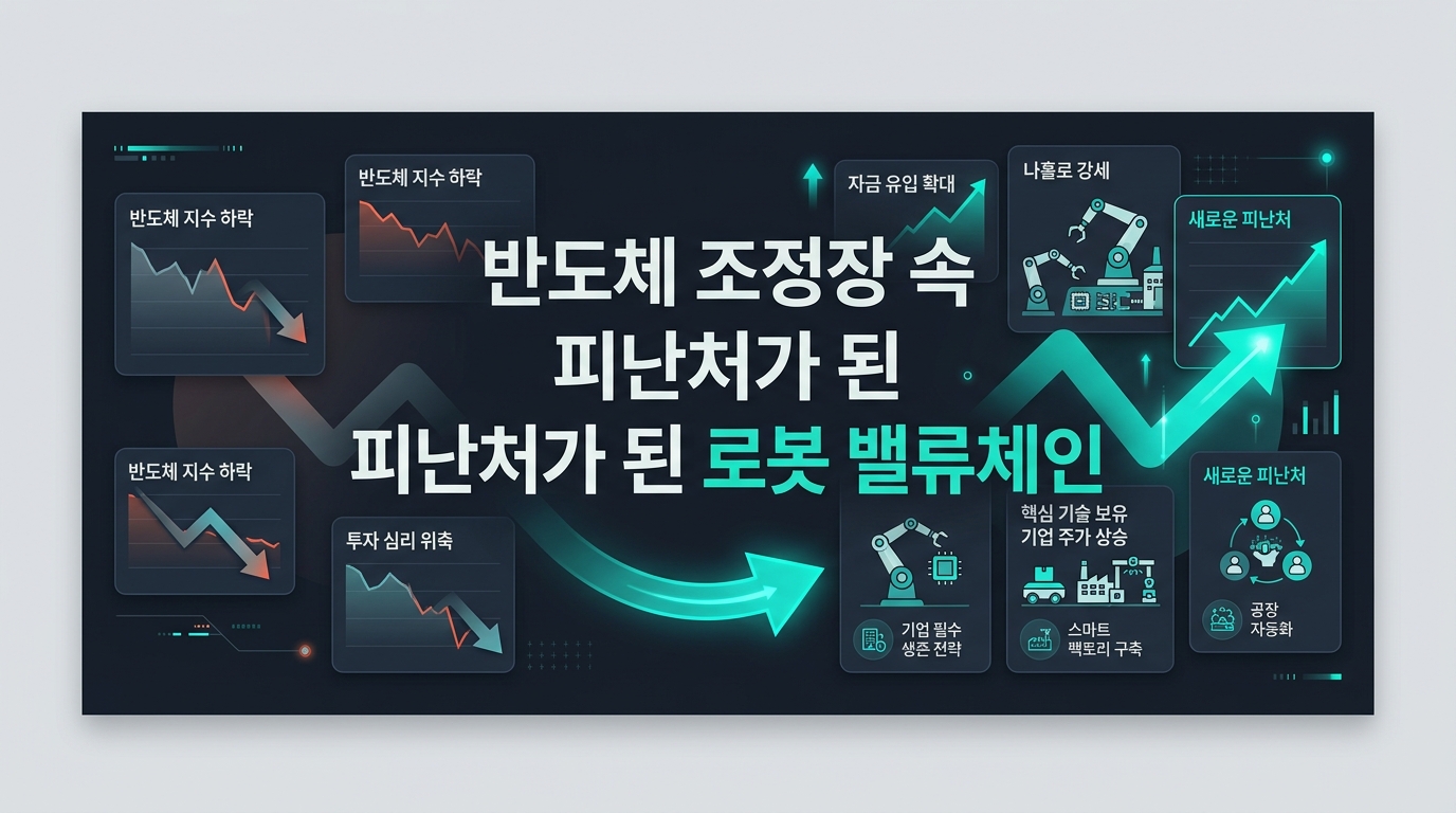 반도체 조정장 속 피난처가 된 로봇 밸류체인
