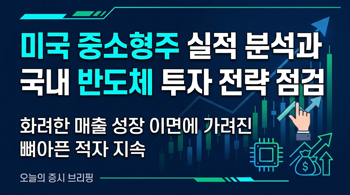 미국 중소형주 실적 분석과 국내 반도체 ETF 투자 전략 점검
