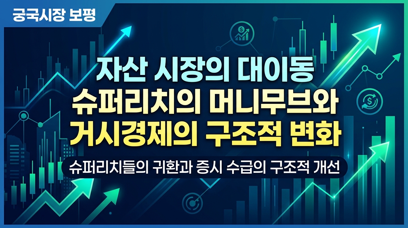 자산 시장의 대이동: 슈퍼리치의 머니무브와 거시경제의 구조적 변화