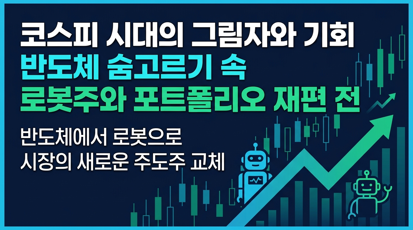 코스피 8000 시대의 그림자와 기회: 반도체 숨고르기 속 로봇주와 포트폴리오 재편 전략