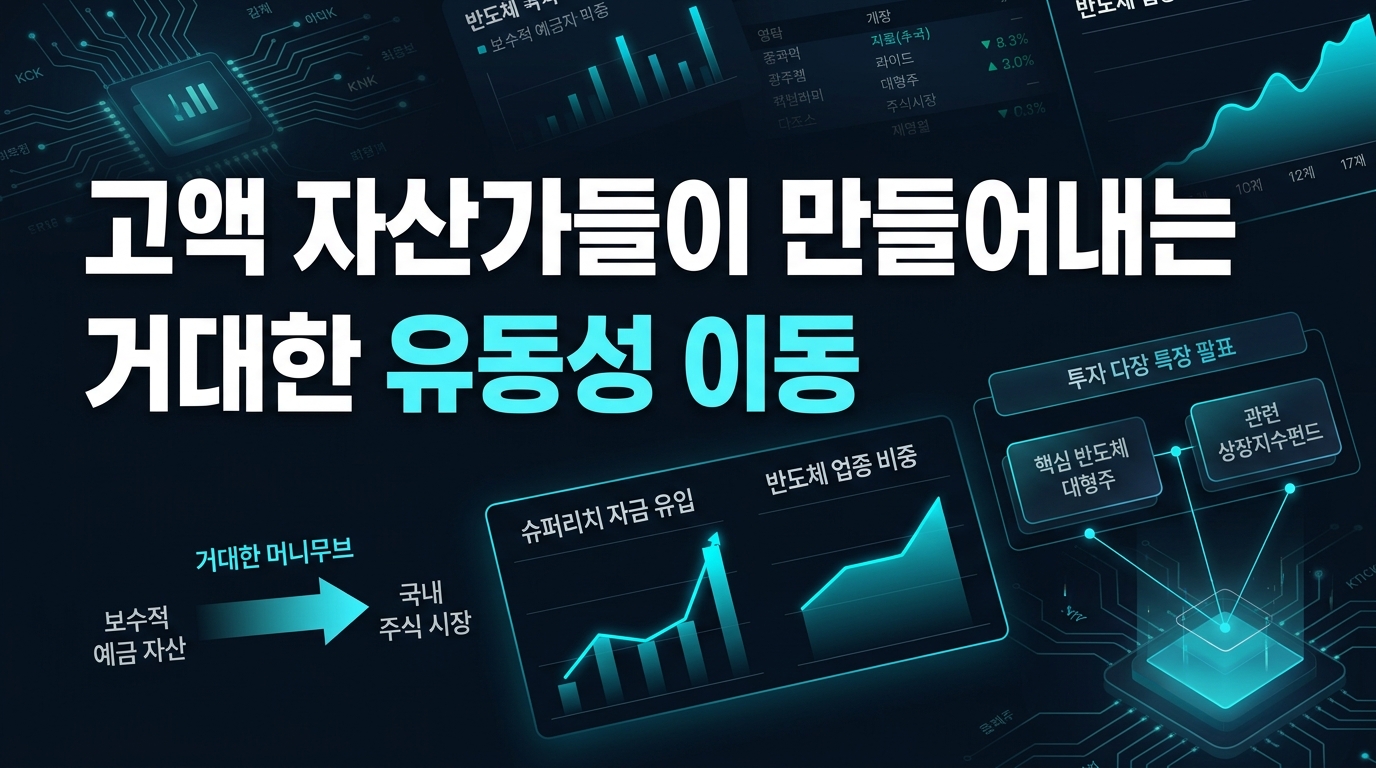 고액 자산가들이 만들어내는 거대한 유동성 이동