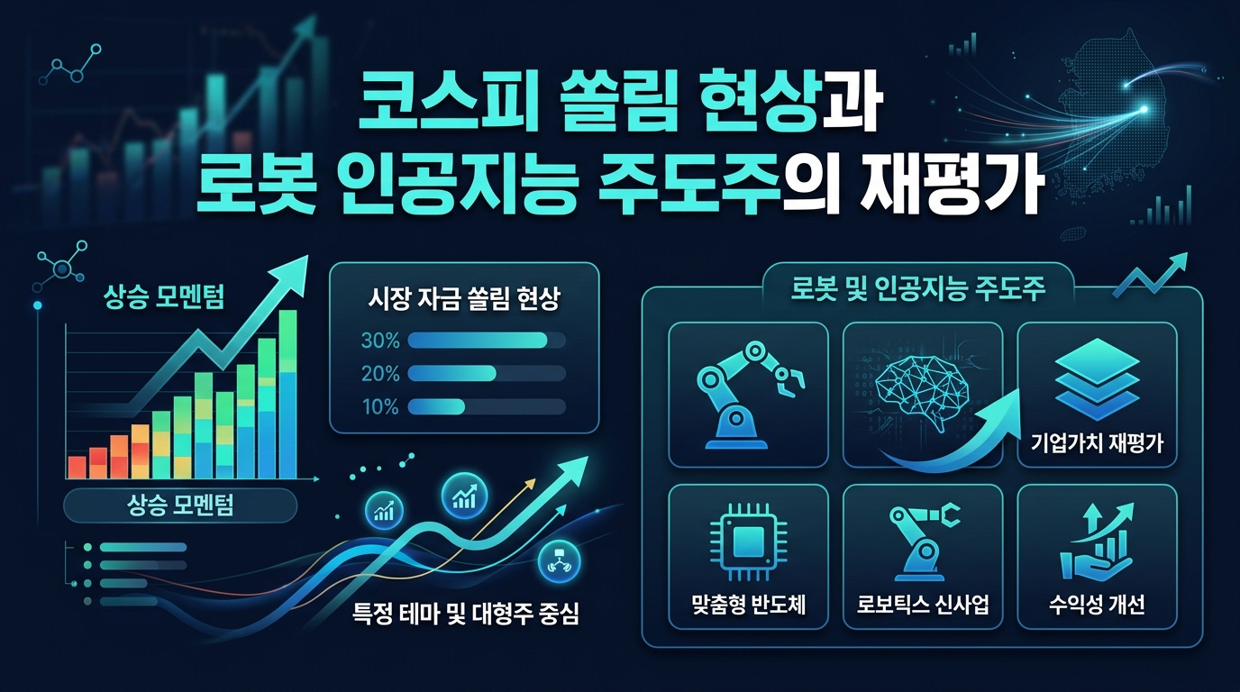 코스피 쏠림 현상과 로봇·인공지능 주도주의 재평가