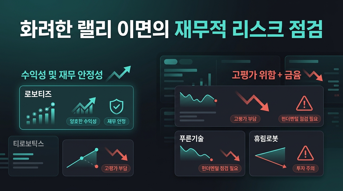 화려한 랠리 이면의 재무적 리스크 점검