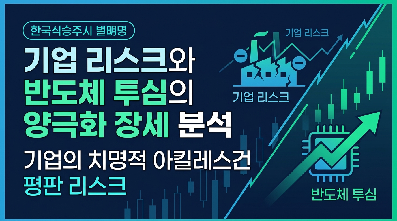 B2C 기업 리스크와 반도체 투심의 양극화 장세 분석