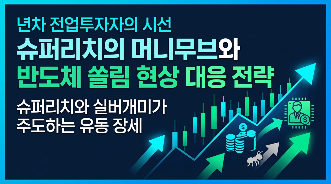 10년차 전업투자자의 시선 슈퍼리치의 머니무브와 반도체 쏠림 현상 대응 전략