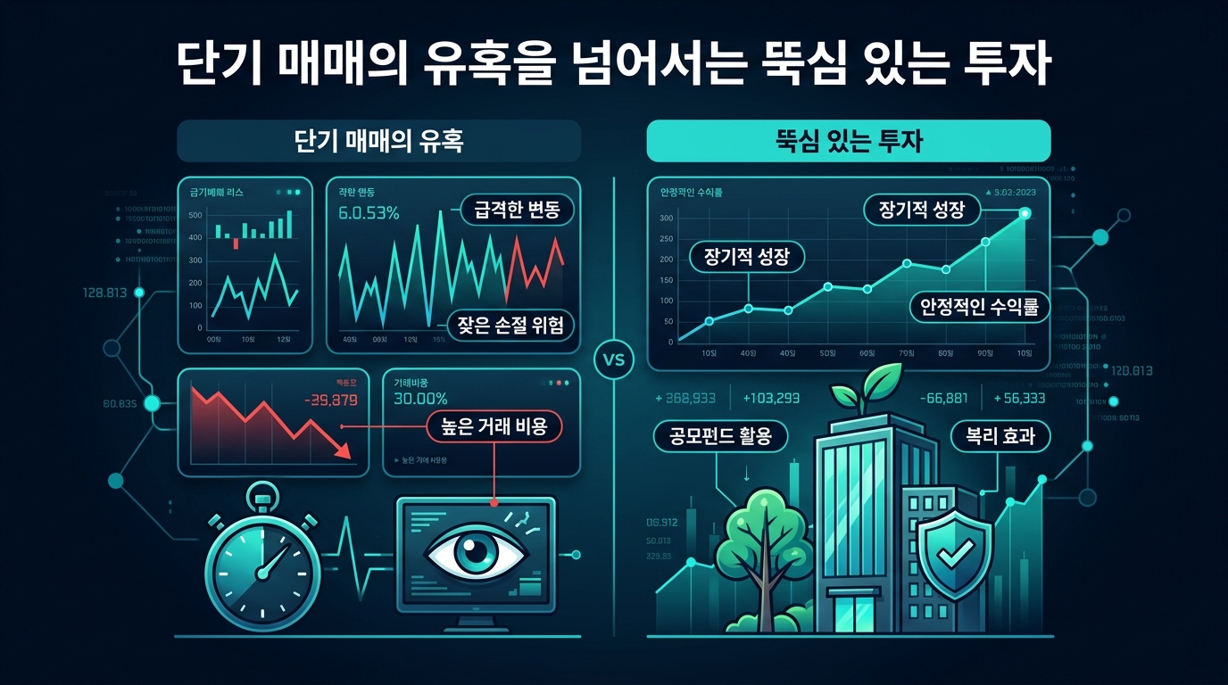 단기 매매의 유혹을 넘어서는 뚝심 있는 투자