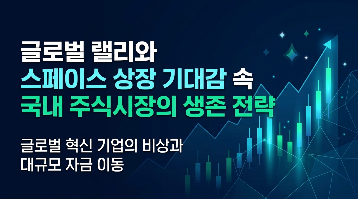 글로벌 AI 랠리와 스페이스X 상장 기대감 속 국내 주식시장의 생존 전략