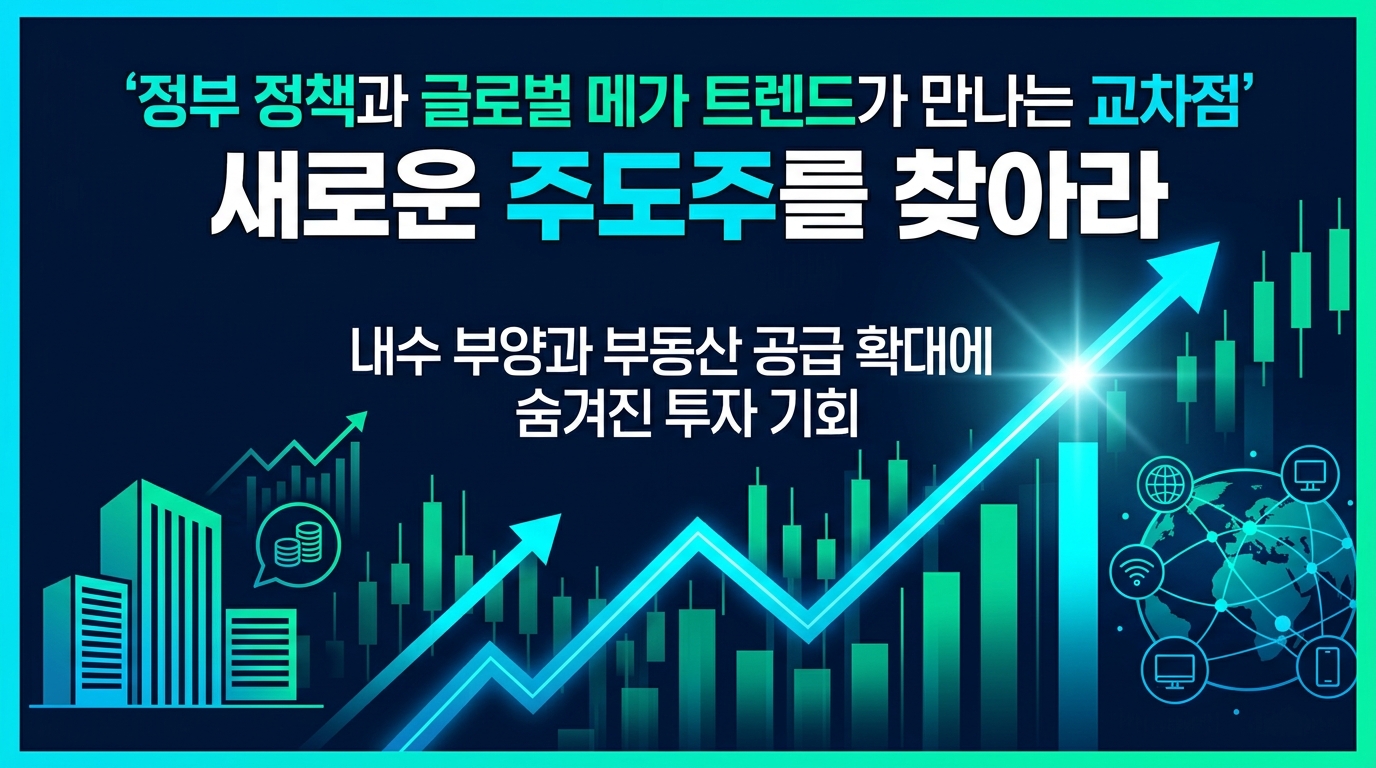 정부 정책과 글로벌 메가 트렌드가 만나는 교차점, 새로운 주도주를 찾아라