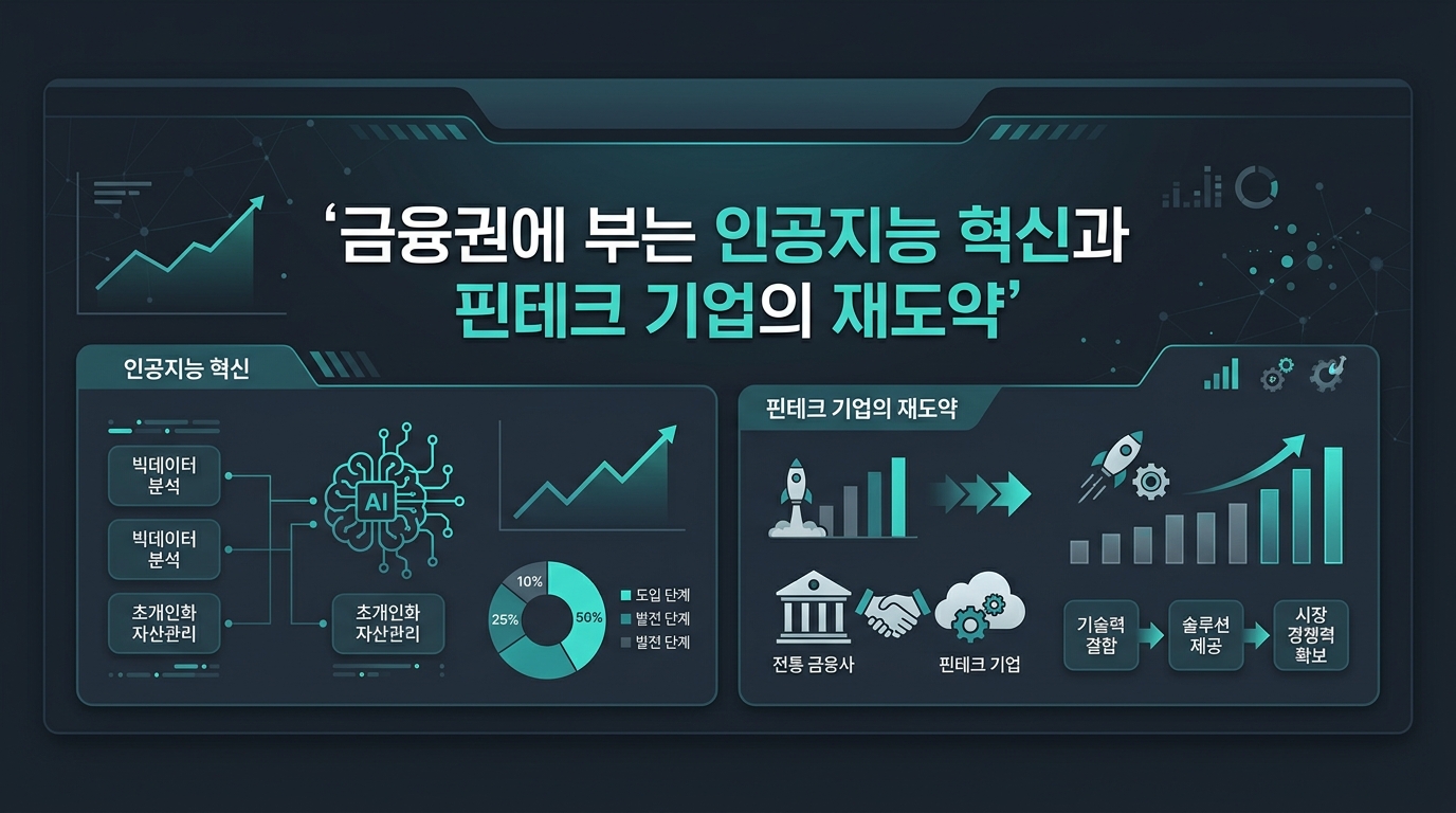 금융권에 부는 인공지능 혁신과 핀테크 기업의 재도약