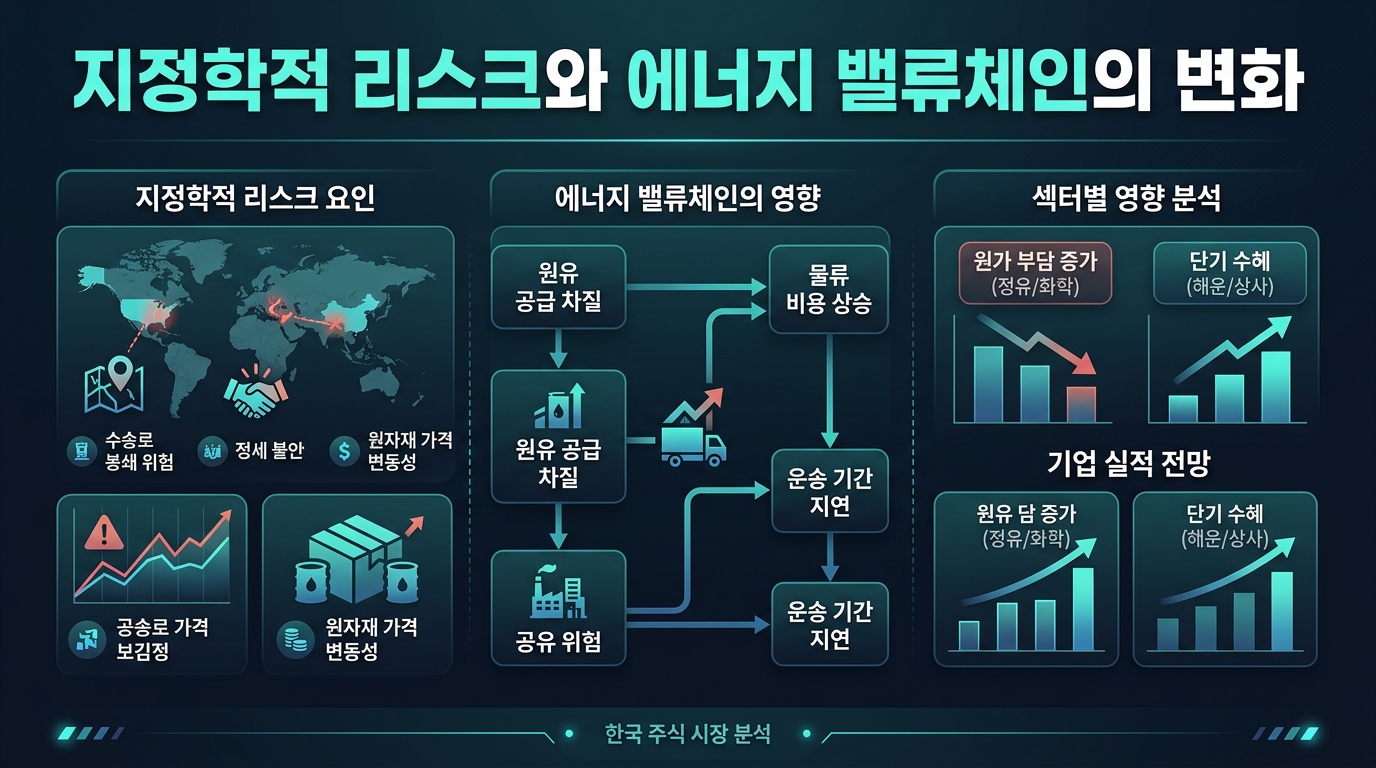지정학적 리스크와 에너지 밸류체인의 변화