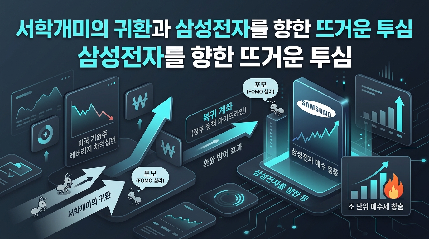 서학개미의 귀환과 삼성전자를 향한 뜨거운 투심