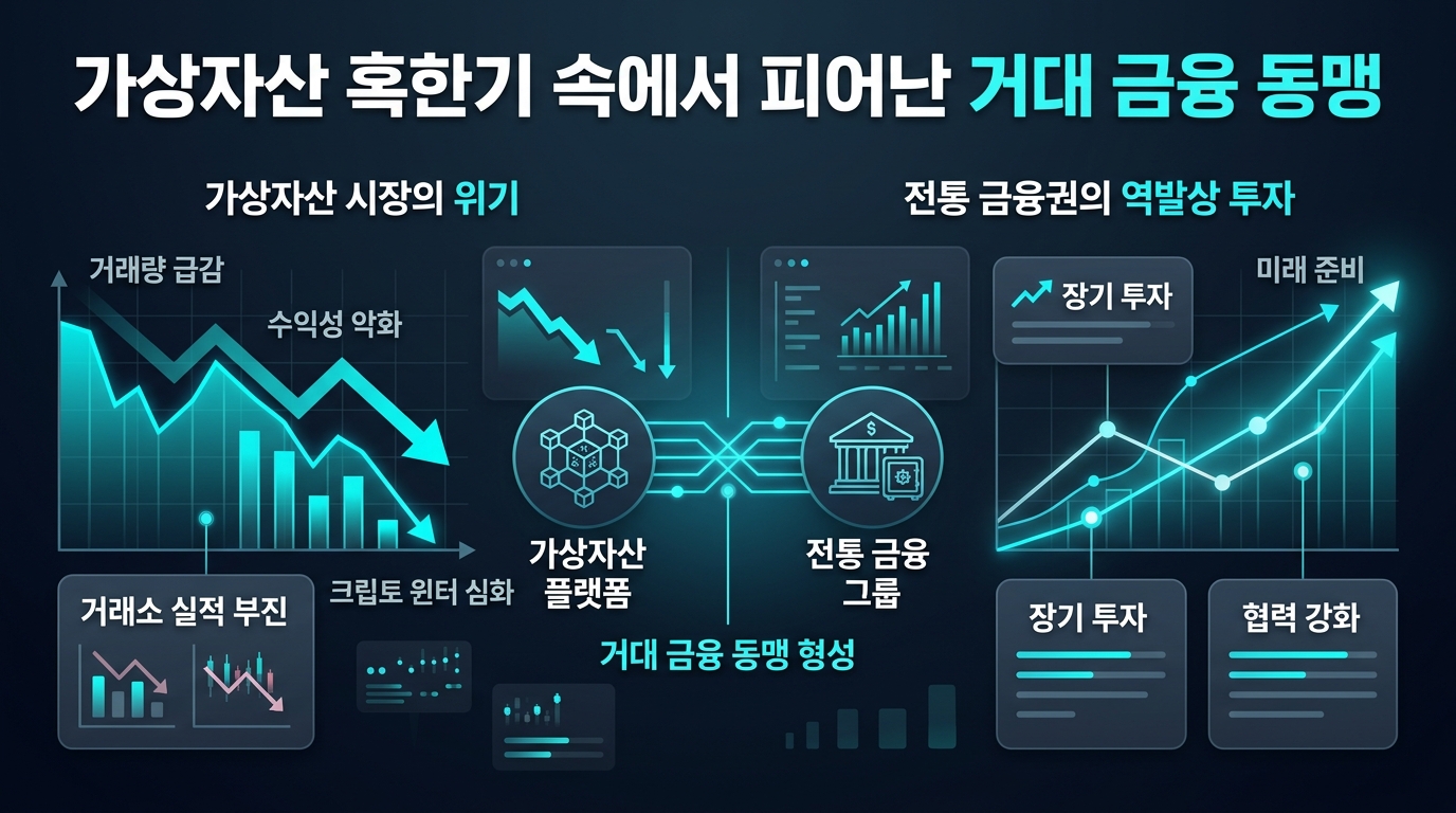 가상자산 혹한기 속에서 피어난 거대 금융 동맹
