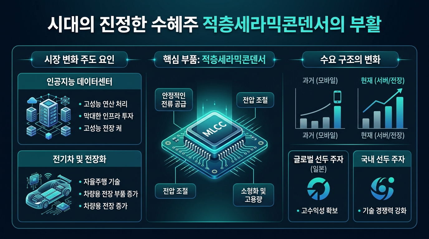 AI 시대의 진정한 수혜주, 적층세라믹콘덴서의 부활