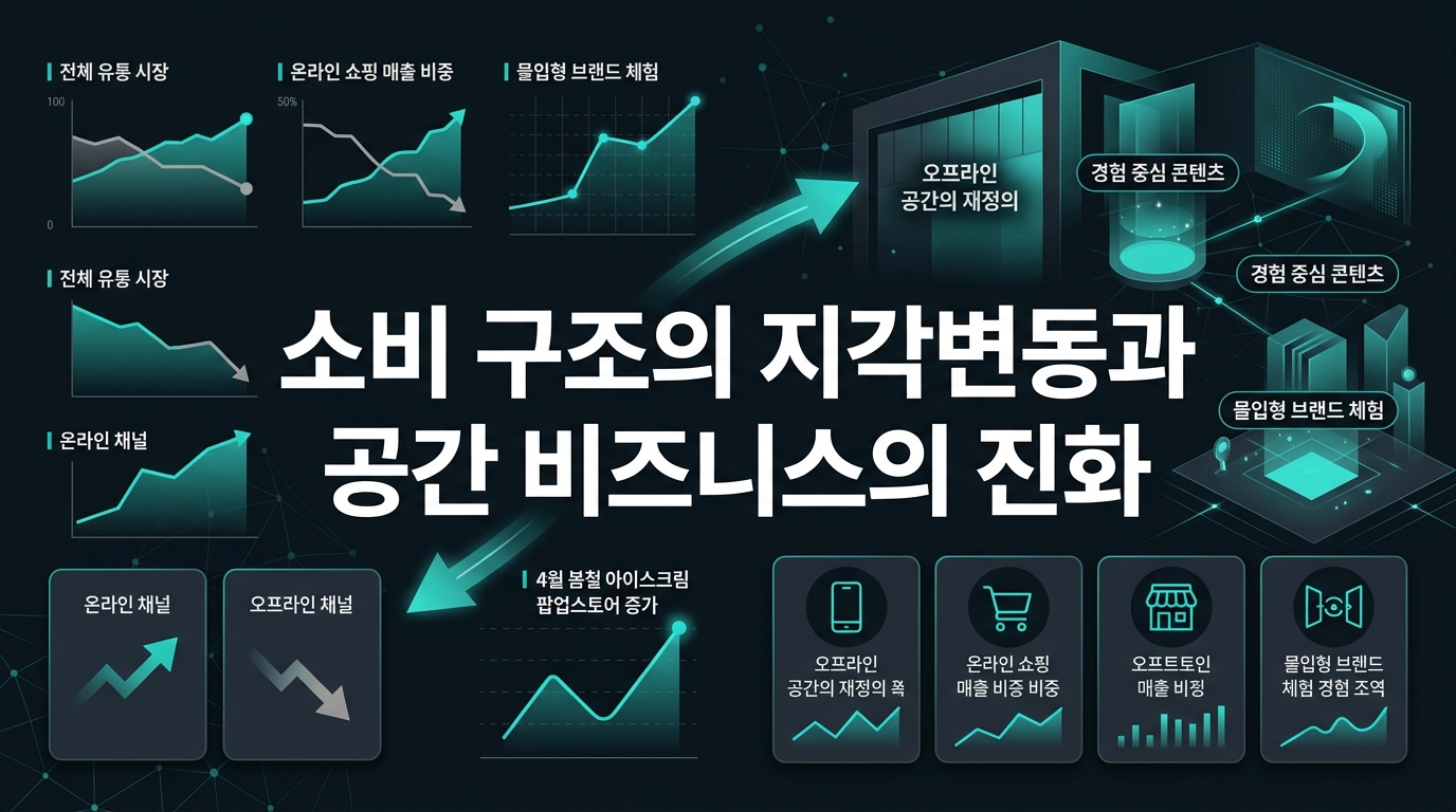 소비 구조의 지각변동과 공간 비즈니스의 진화