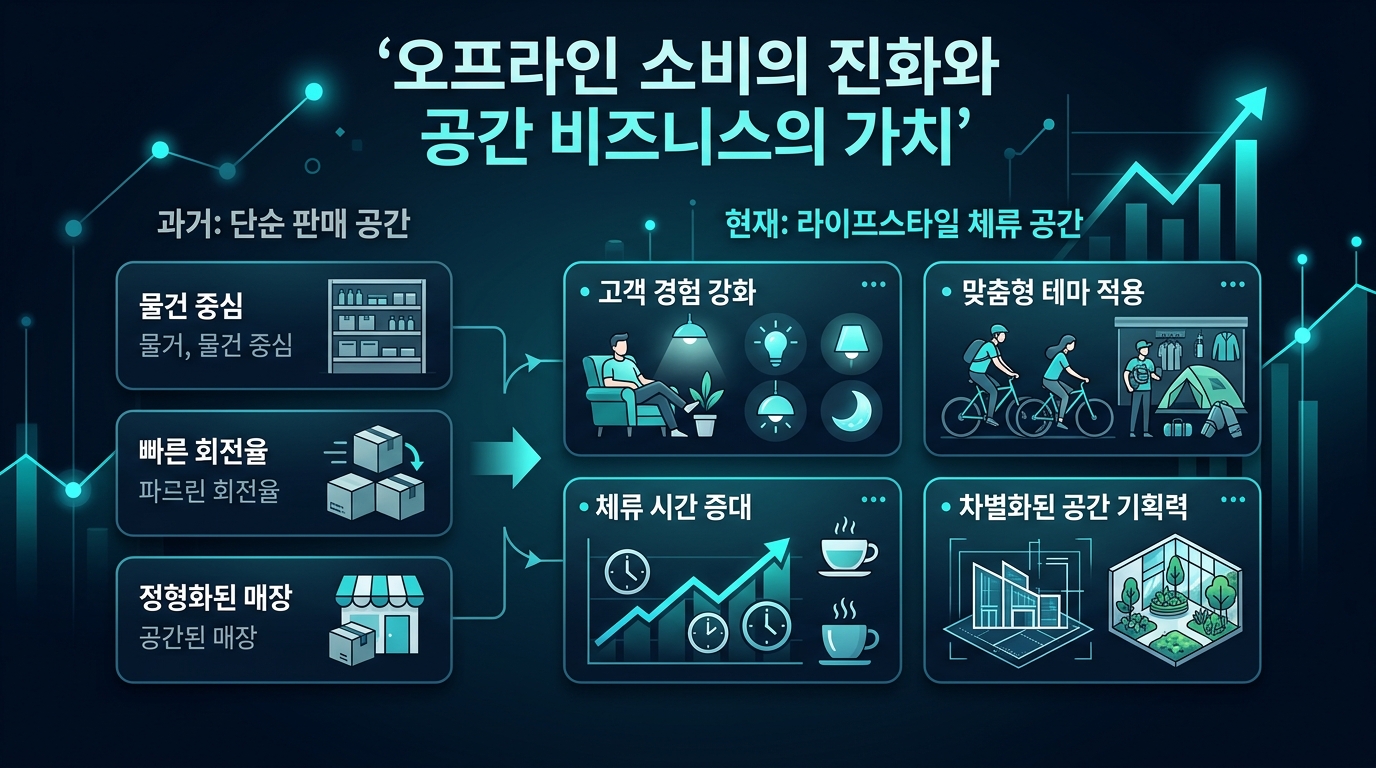 오프라인 소비의 진화와 공간 비즈니스의 가치