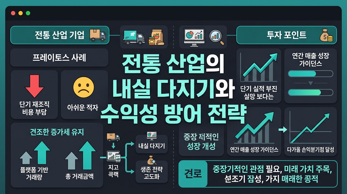 전통 산업의 내실 다지기와 수익성 방어 전략