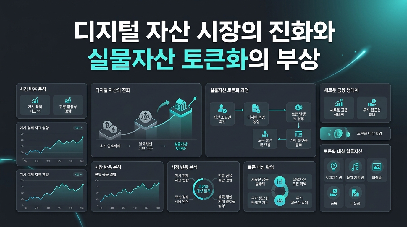 디지털 자산 시장의 진화와 실물자산 토큰화의 부상