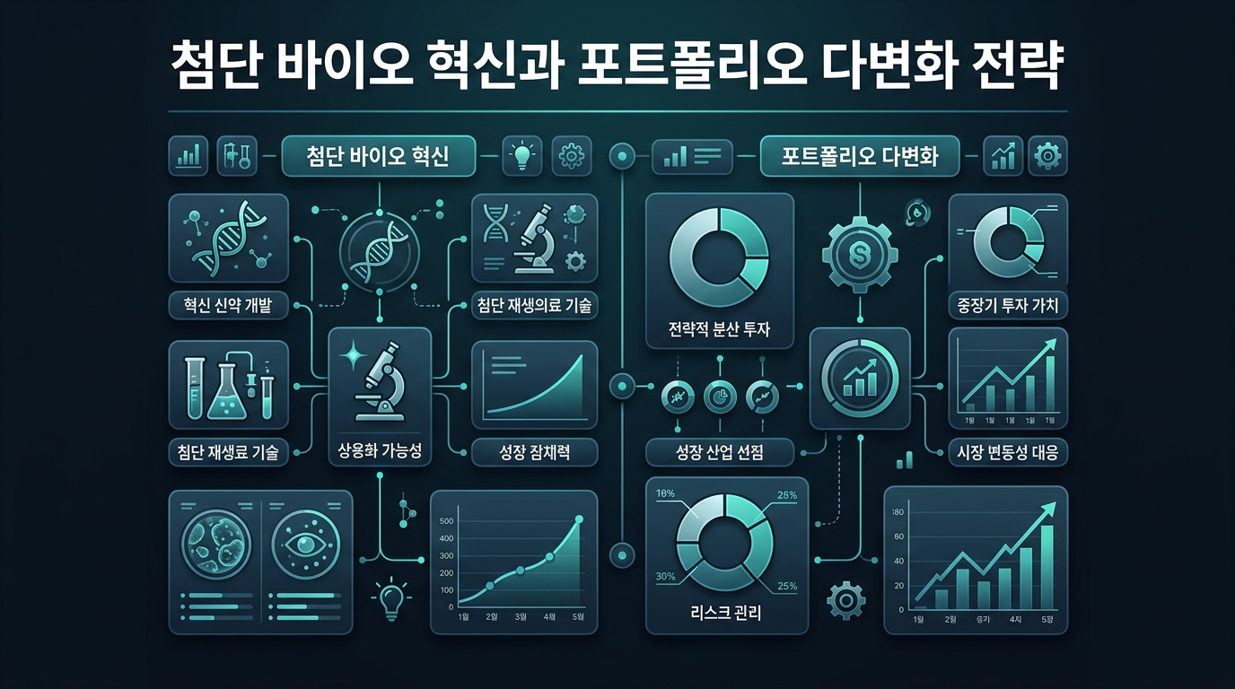 첨단 바이오 혁신과 포트폴리오 다변화 전략