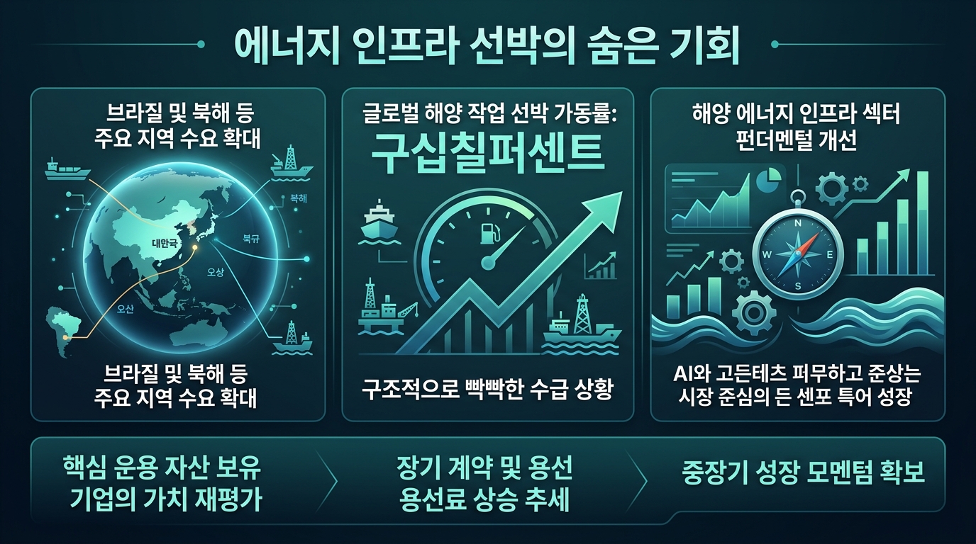 에너지 인프라 선박의 숨은 기회