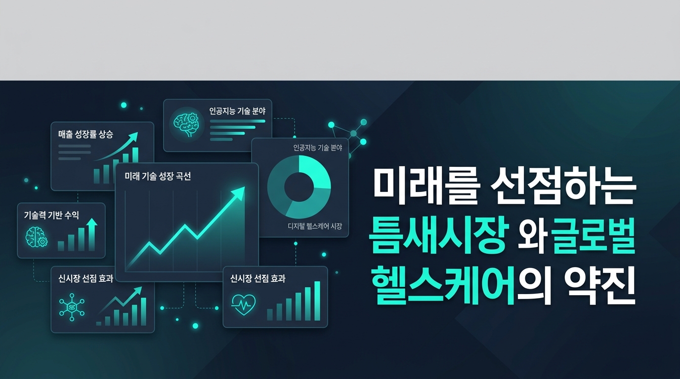 미래를 선점하는 틈새시장, AI와 글로벌 헬스케어의 약진