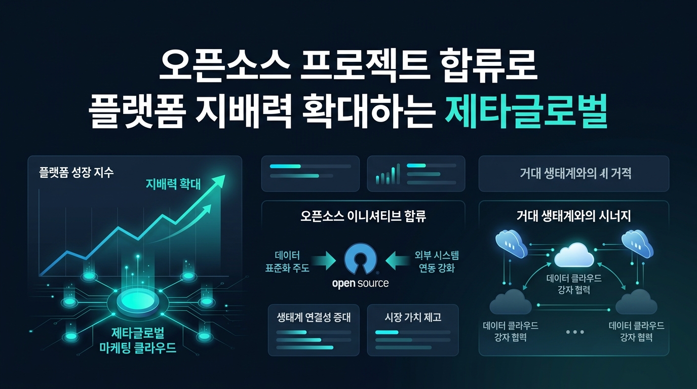 오픈소스 프로젝트 합류로 플랫폼 지배력 확대하는 제타글로벌